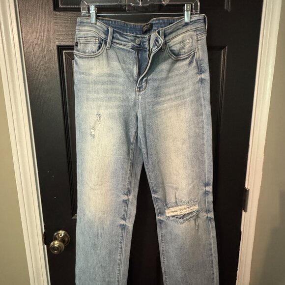 Judy Blue Womens Stretch Denim Straight Fit Light Wash 9/29 - Picture 1 of 3